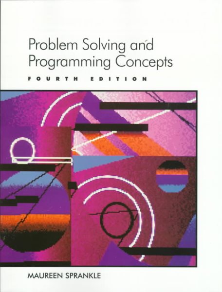 Problem Solving and Programming Concepts cover