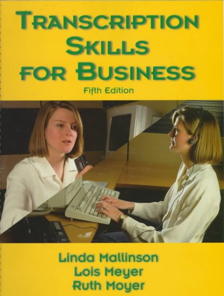 Transcription Skills for Business (5th Edition) cover
