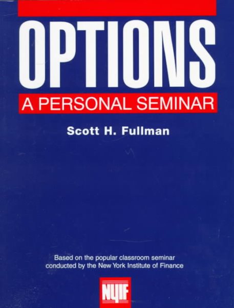 Options: A Personal Seminar cover