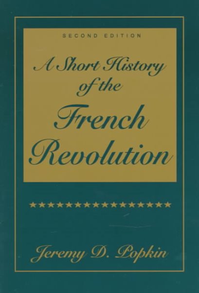 Short History of the French Revolution, A cover
