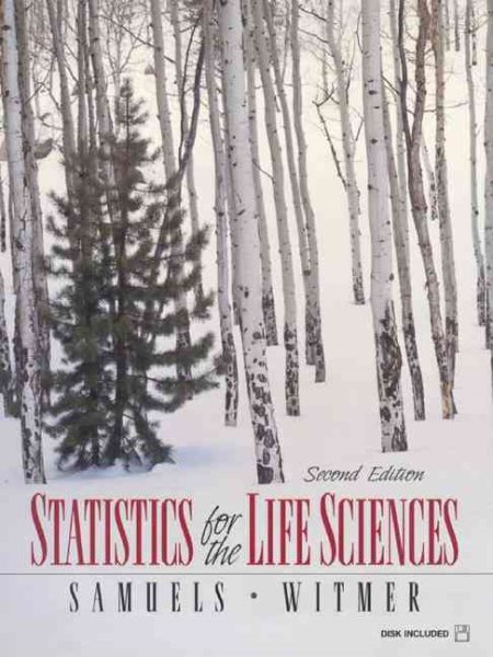 Statistics for the Life Sciences (2nd Edition) cover