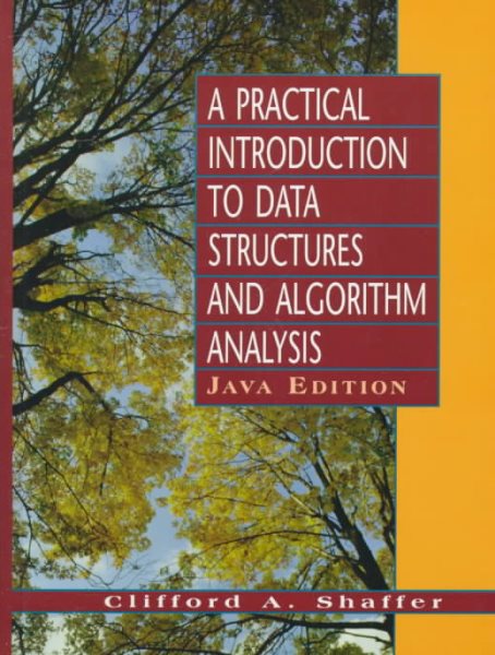 Practical Introduction to Data Structures and Algorithms, Java Edition cover