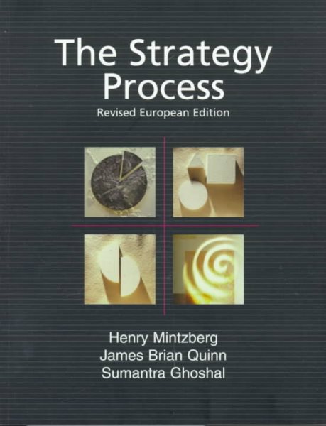 Strategy Process, The - European Edition (Revised) cover