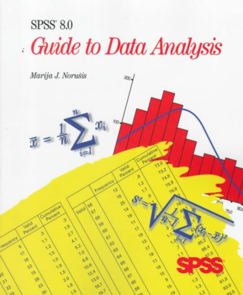 SPSS 8.0 Guide to Data Analysis cover