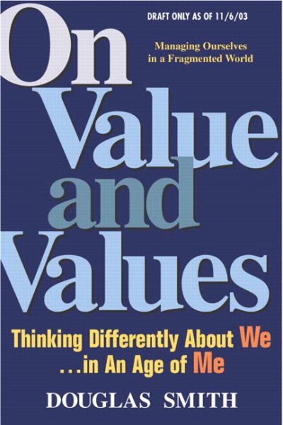 On Value and Values cover