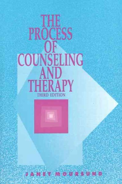 Process of Counseling and Therapy, The cover