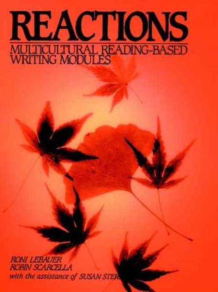 Reactions: Multi-Cultural Reading-Based Writing Modules cover