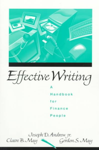 Effective Writing: A Handbook for Finance People cover