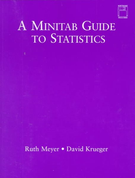 Minitab Guide to Statistics, A cover