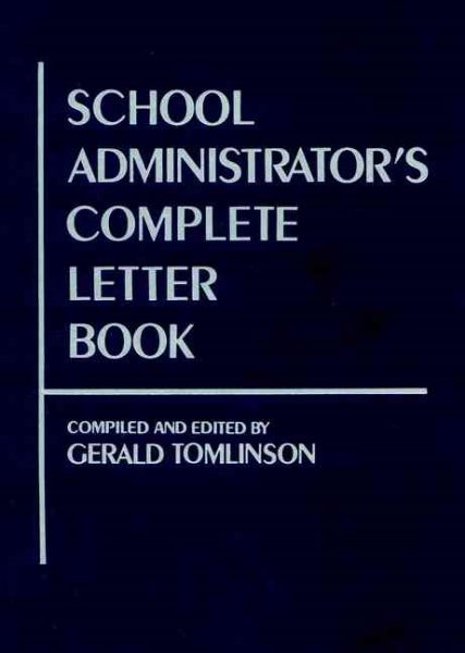 School Administrator's Complete Letter Book cover