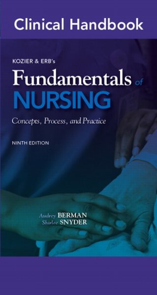 Clinical Handbook for Kozier & Erb's Fundamentals of Nursing (Clinical Handbooks) cover