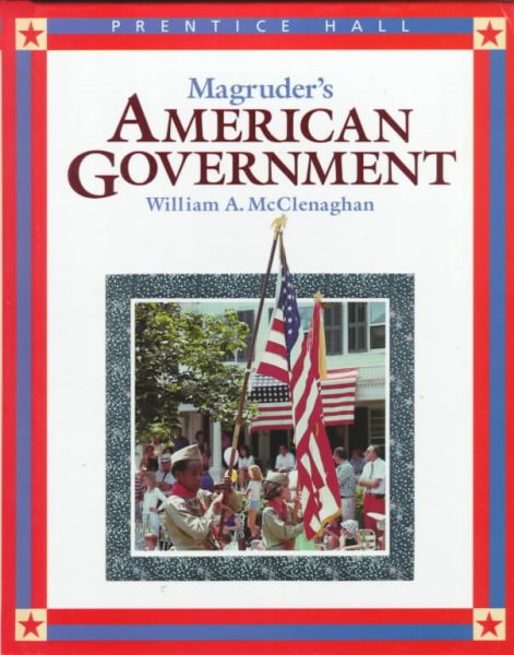 Magruder's American Government 1995 cover