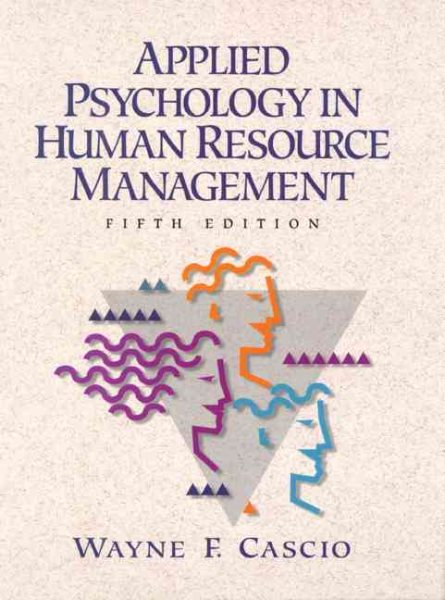 Applied Psychology in Human Resource Management (5th Edition) cover
