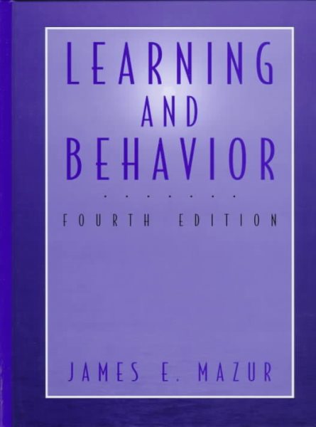 Learning and Behavior cover