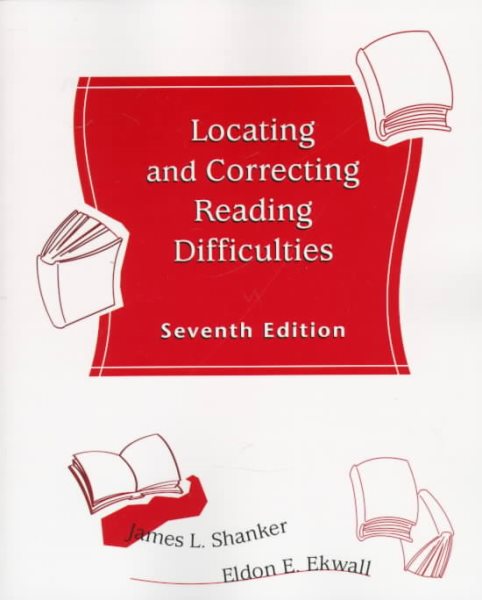 Locating and Correcting Reading Difficulties (7th Edition) cover