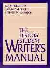 The History Student Writer's Manual cover
