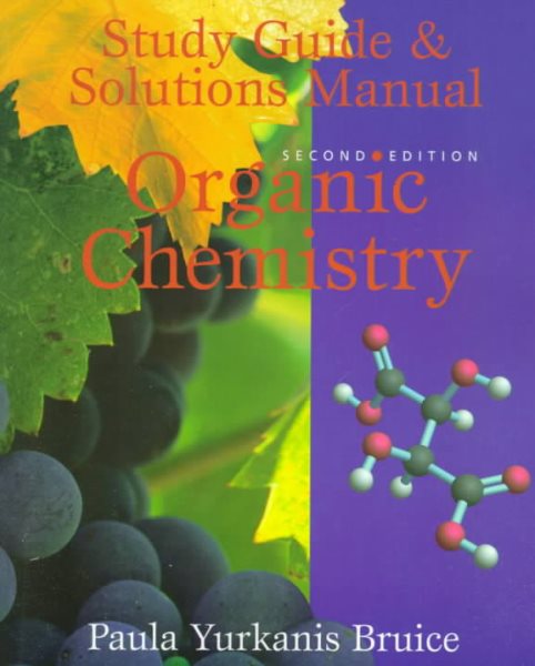 Organic Chemistry Study Guide & Solutions Manual cover