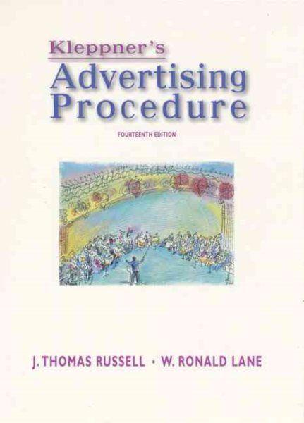 Kleppner's Advertising Procedure (14th Edition) cover