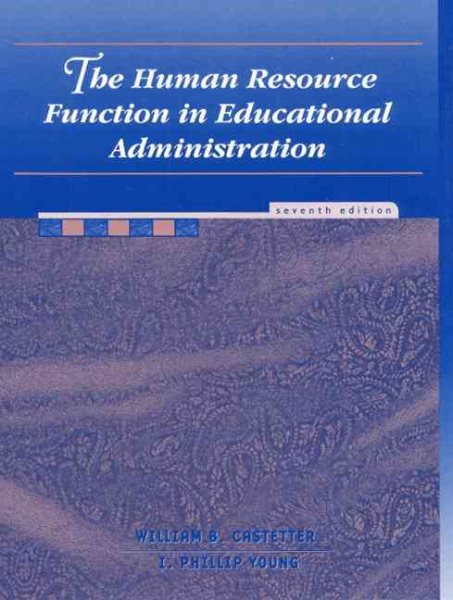 The Human Resource Function in Educational Administration (7th Edition) cover