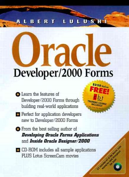 Oracle Developer/2000 Forms cover