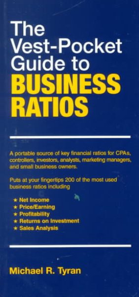 The Vest-Pocket Guide to Business Ratios cover