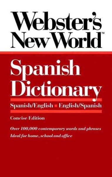Webster's New World Spanish Dictionary: Spanish/English English/Spanish cover