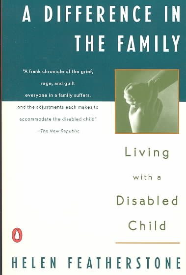 A Difference in the Family: Living with a Disabled Child cover