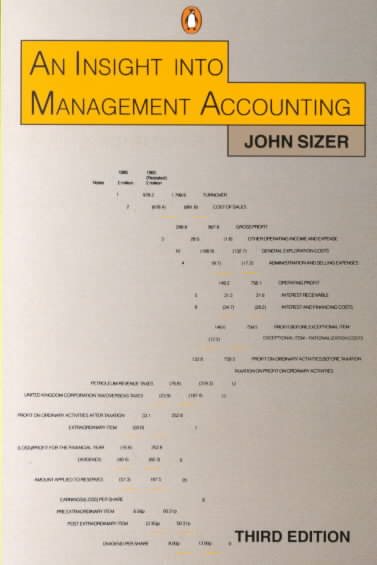 An Insight into Management Accounting cover