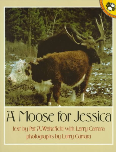 A Moose for Jessica (Picture Puffins) cover