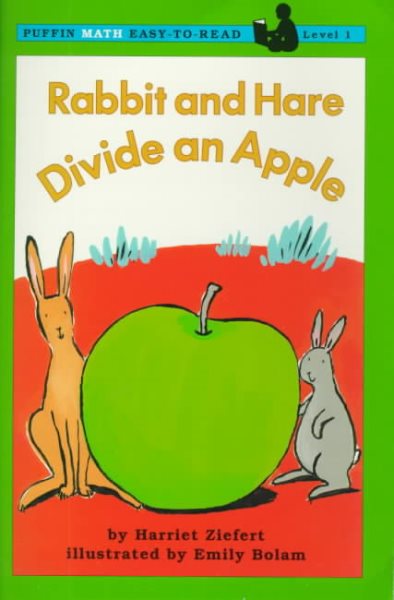 Rabbit and Hare Divide an Apple (Easy-to-Read, Puffin) cover