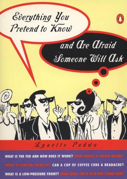 Everything You Pretend to Know and Are Afraid Someone Will Ask cover