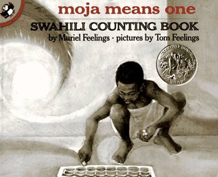 Moja Means One: Swahili Counting Book (Picture Puffin Books) cover