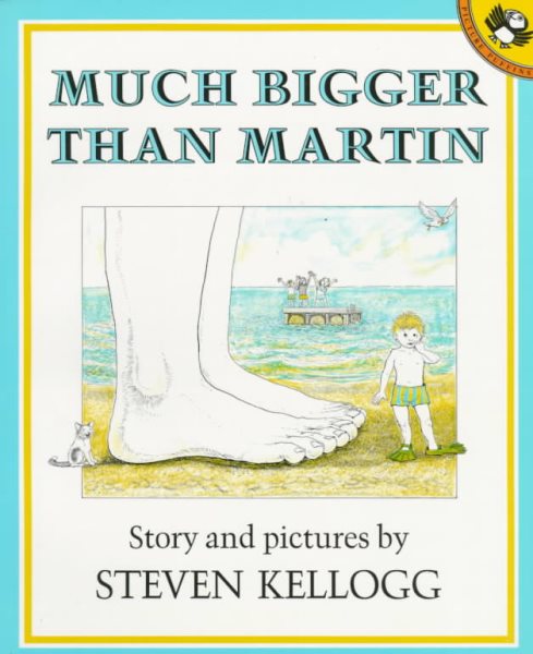 Much Bigger Than Martin (A Pied Piper Book) cover