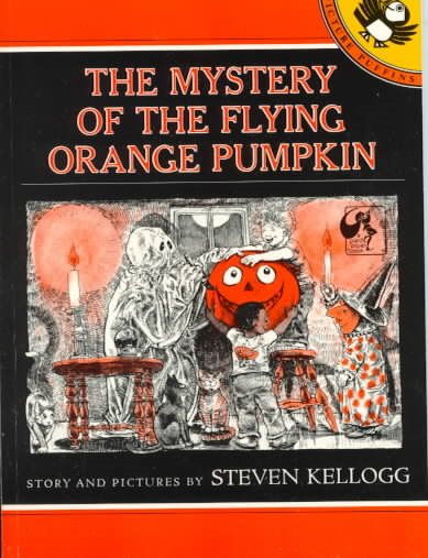 The Mystery of the Flying Orange Pumpkin (Picture Puffins) cover