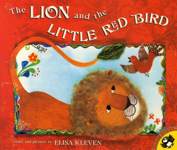 THE LION AND THE LITTLE RED BIRD (PAPERBACK) 1996 PUFFIN (Picture Puffins)