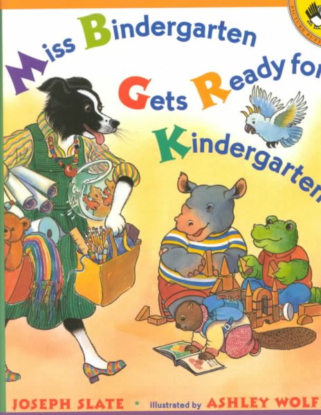 Miss Bindergarten Gets Ready for Kindergarten (Miss Bindergarten Books (Paperback)) cover