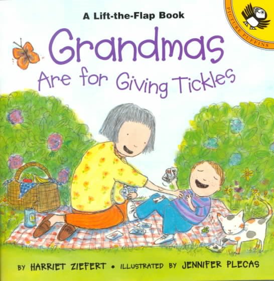 Grandmas are for Giving Tickles (Puffin Lift-the-Flap) cover