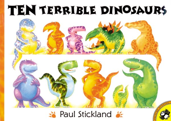 Ten Terrible Dinosaurs (Picture Puffins) cover