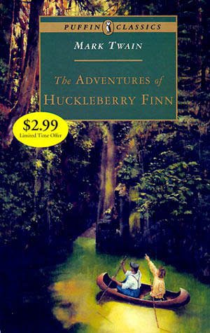 The Adventures of Huckleberry Finn (Puffin Classics) cover