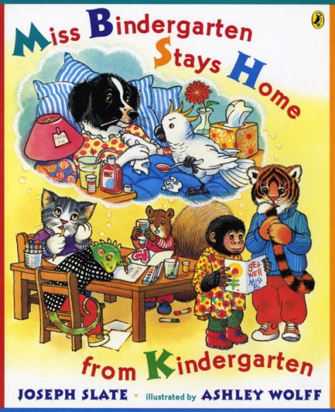 Miss Bindergarten Stays Home From Kindergarten cover