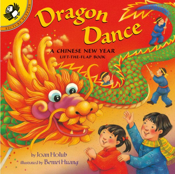 Dragon Dance: A Chinese New Year Lift-the-Flap Book (Puffin Lift-the-Flap) cover