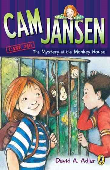 Cam Jansen: the Mystery of the Monkey House #10 cover