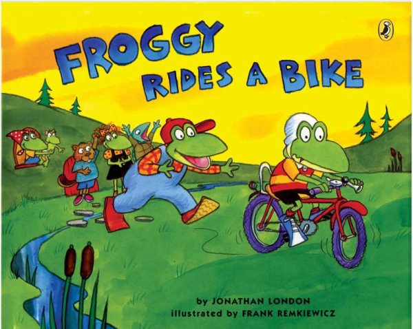 Froggy Rides a Bike cover