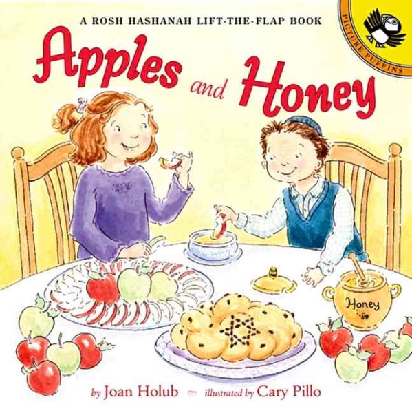 Apples and Honey: A Rosh Hashanah Lift-the-Flap (Lift-the-Flap, Puffin) cover