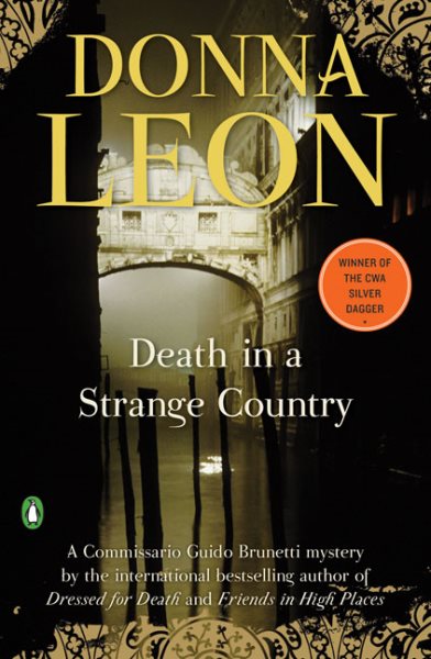 Death in a Strange Country (Commissario Guido Brunetti Mysteries) cover