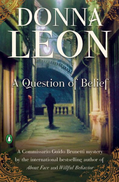 A Question of Belief (A Commissario Guido Brunetti Mystery) cover