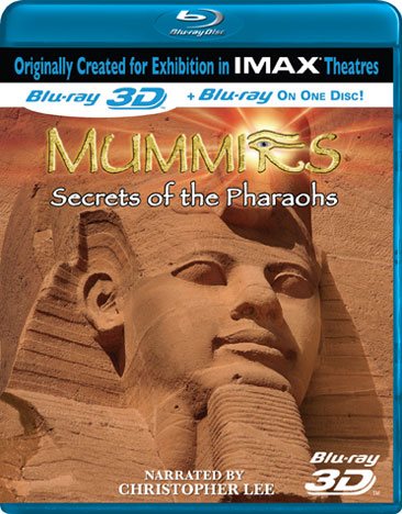 Mummies: Secrets of the Pharaohs Blu ray cover