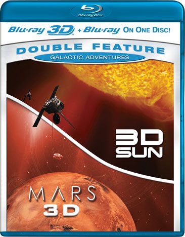 Galactic Adventures Double Feature (3D Sun / Mars 3D) [Blu-ray] cover