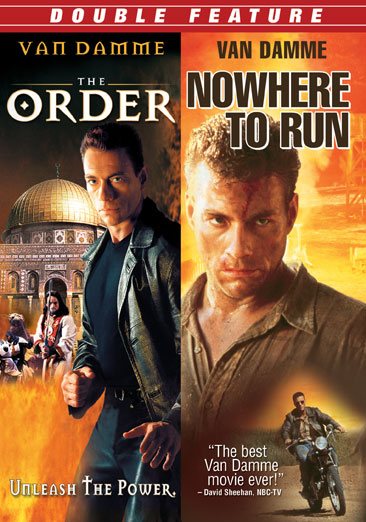 Jean-Claude Van Damme Double Feature (The Order, Nowhere to Run) cover