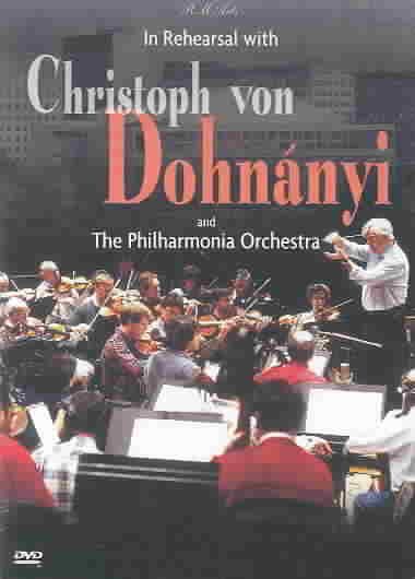 In Rehearsal with Christoph von Dohnanyi (Haydn Symphony No. 88) cover
